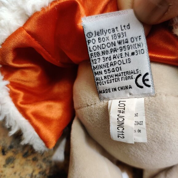 Jellycat Sheep Plush Toy In Orange High Heels And Shearling Coat 12" Fashion - Picture 8 of 11